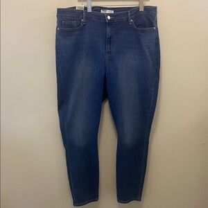 Levi strauss signature jeans mid rise skinny size 20
